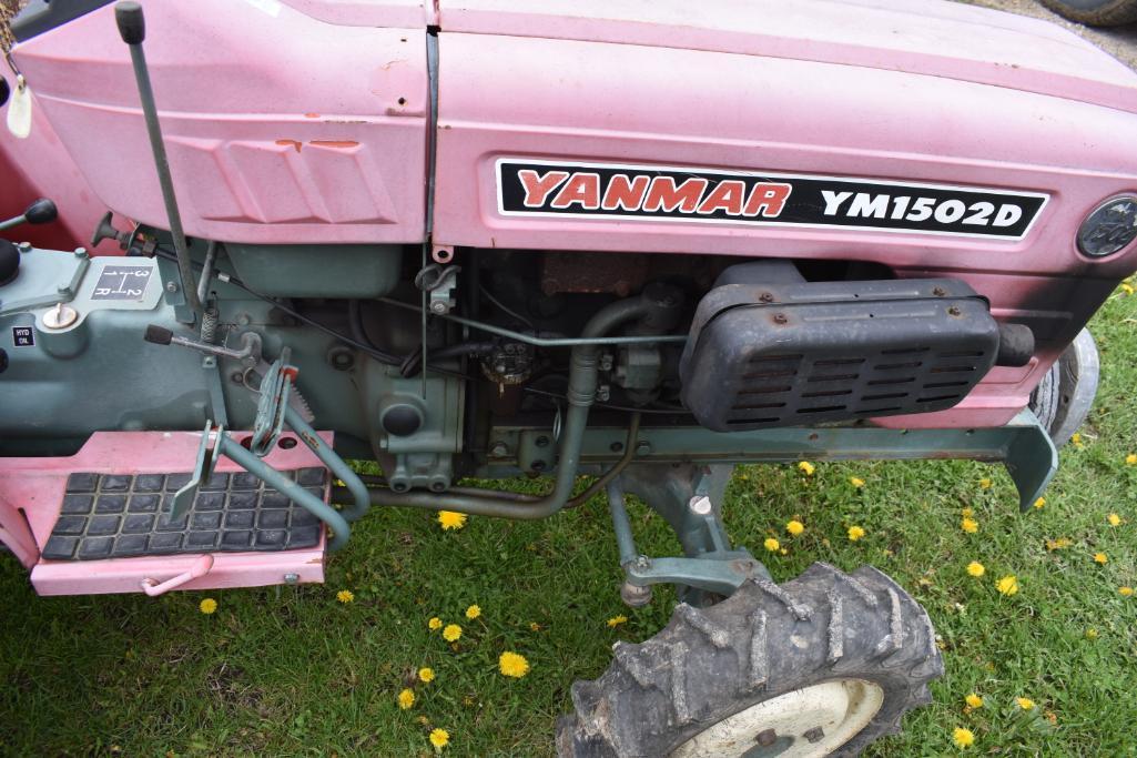 Yanmar YM1502D compact diesel tractor