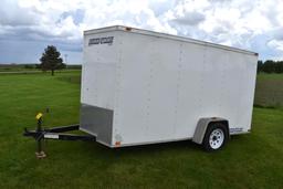 2009 Sure-Trac 12' Bumper hitch enclosed trailer