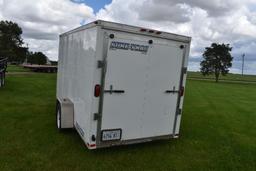 2009 Sure-Trac 12' Bumper hitch enclosed trailer