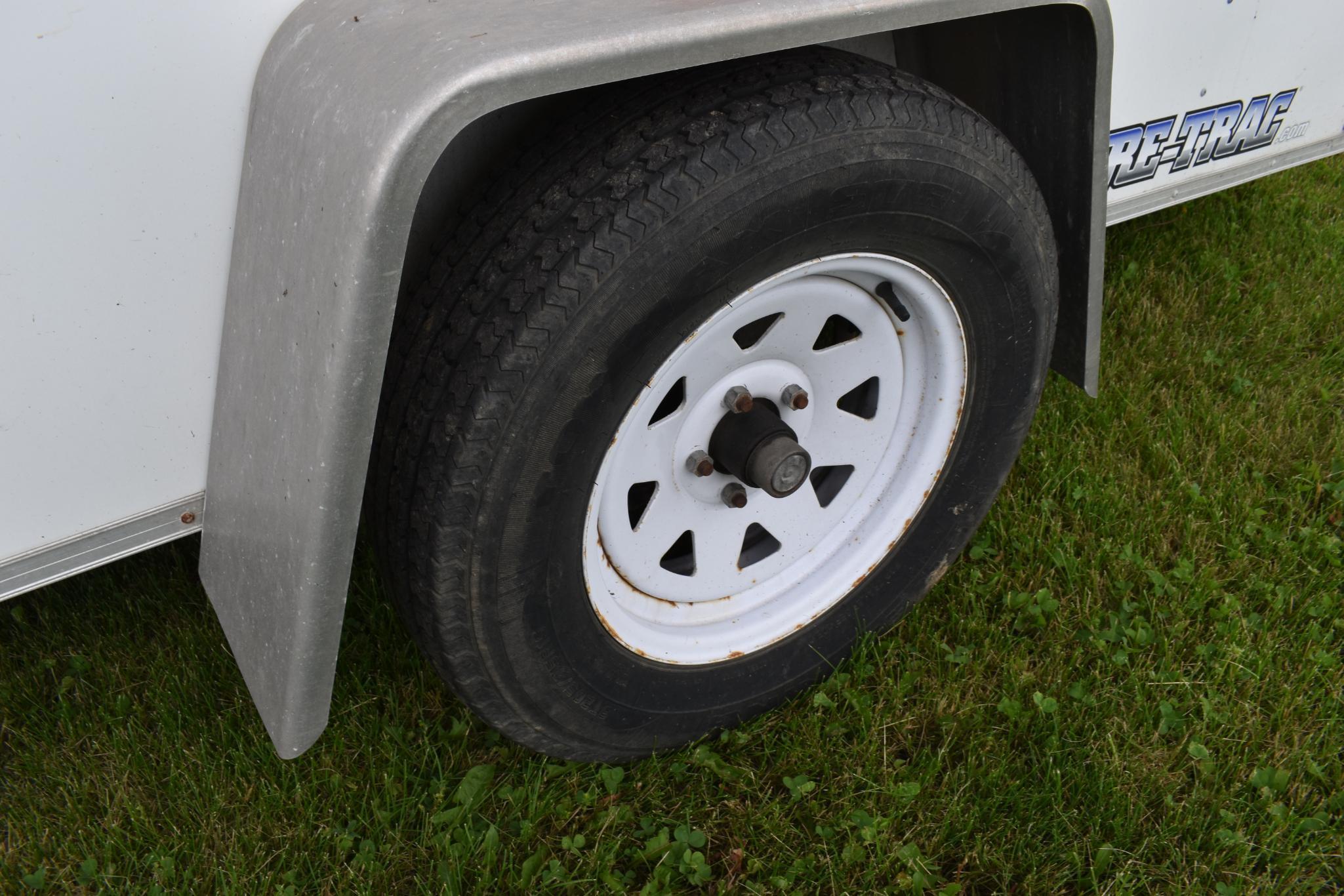 2009 Sure-Trac 12' Bumper hitch enclosed trailer