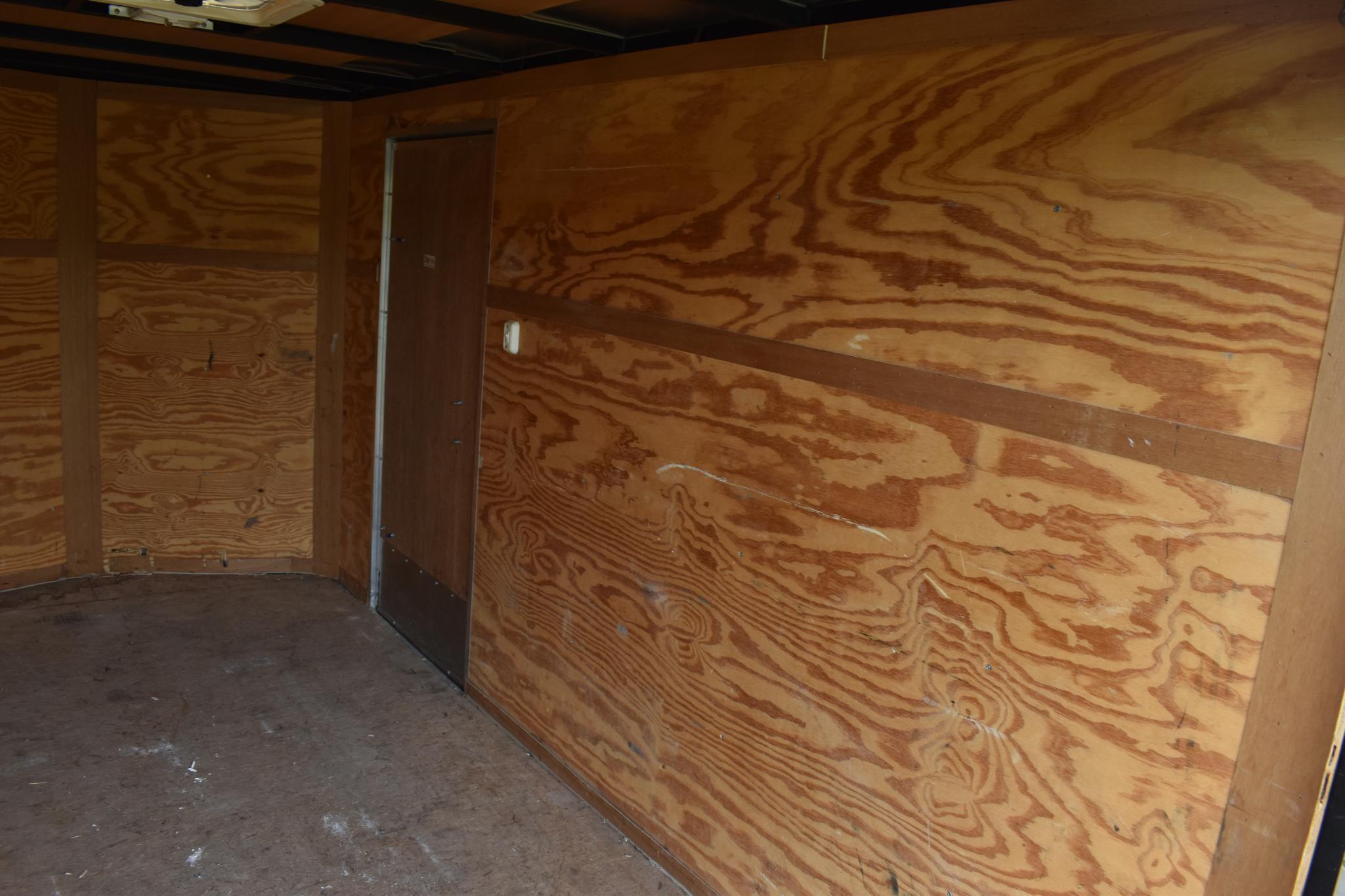 2009 Sure-Trac 12' Bumper hitch enclosed trailer