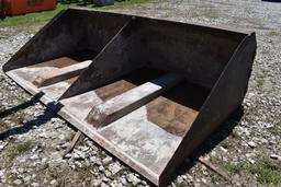 8' telehandler bucket