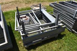 (11) 46" EZ Scaffold safety rails