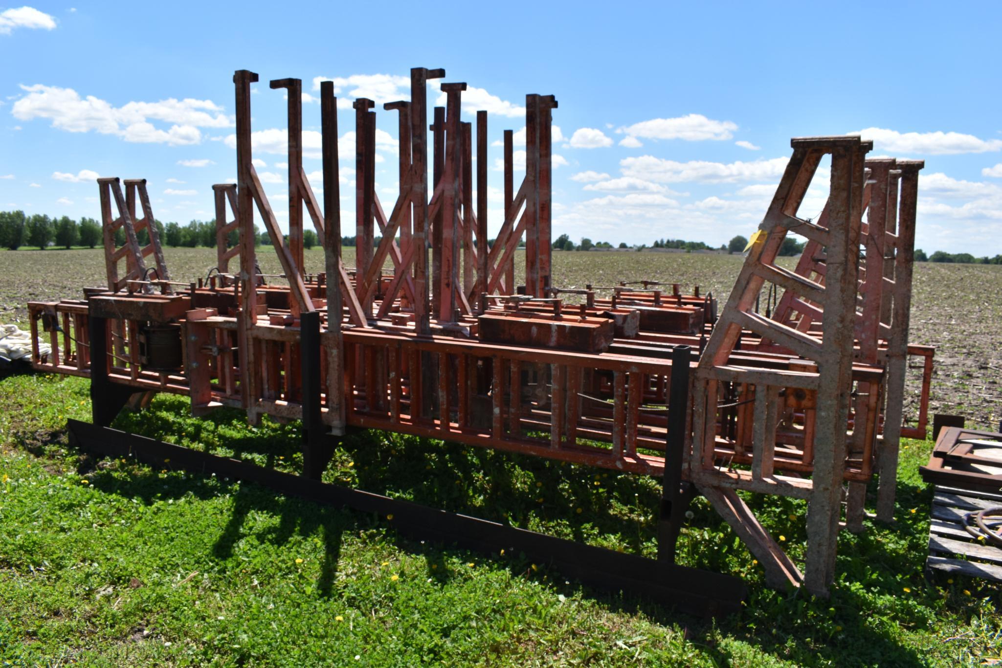 (5) EZ Scaffold sections of 214.5" crank up scaffolding system