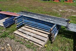 (5) sections 3'x5' scaffolding with 7' crossmembers