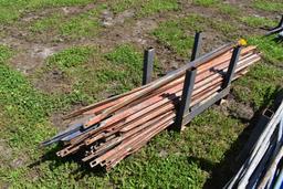 rack of crossmembers, misc. sizes