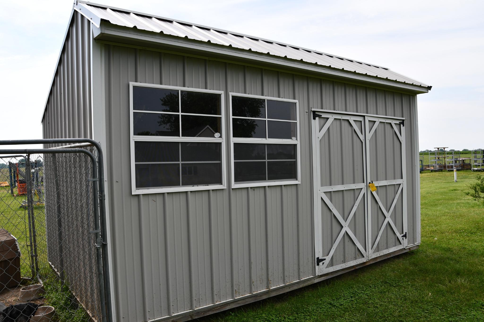10'x16' storage shed