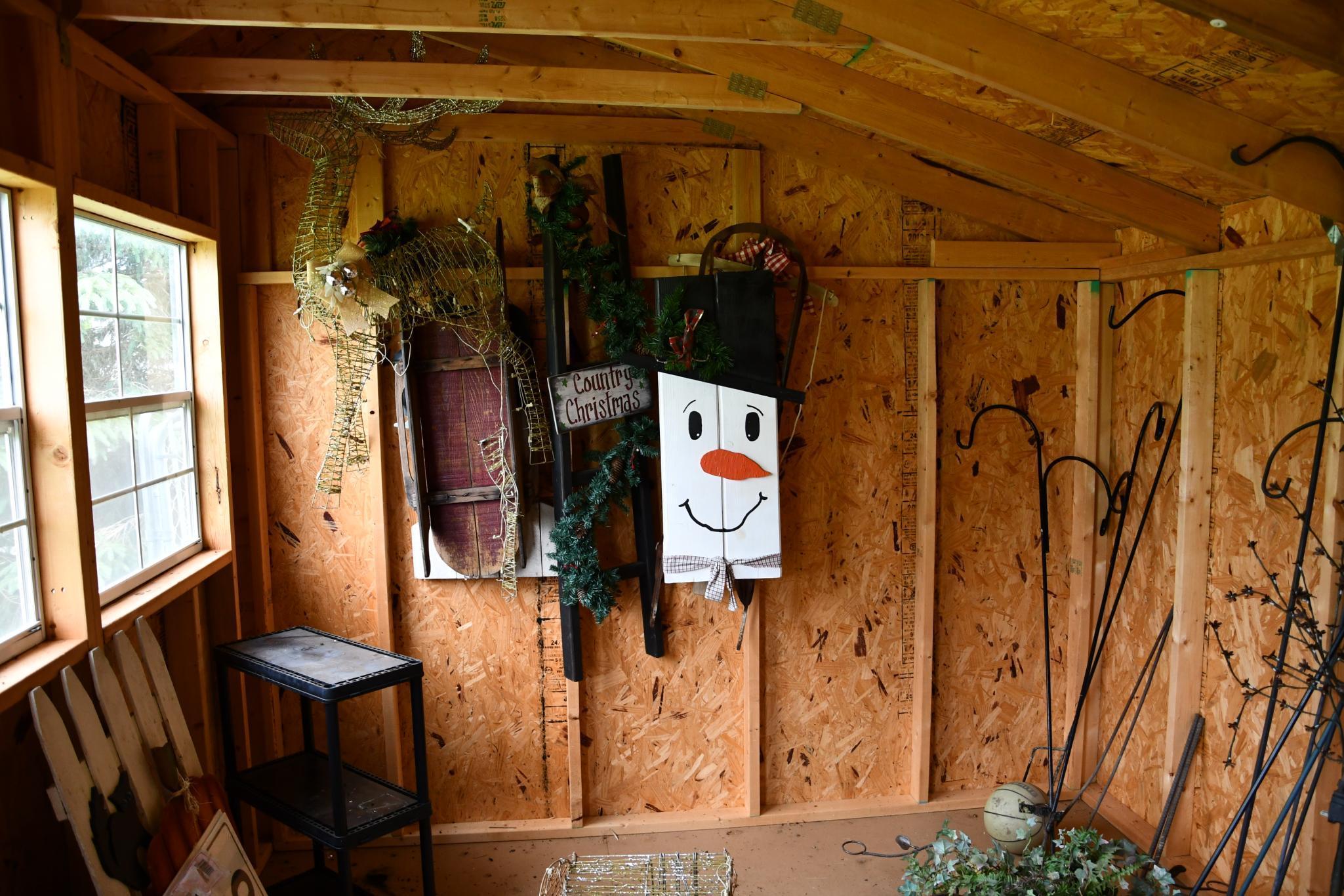 10'x16' storage shed