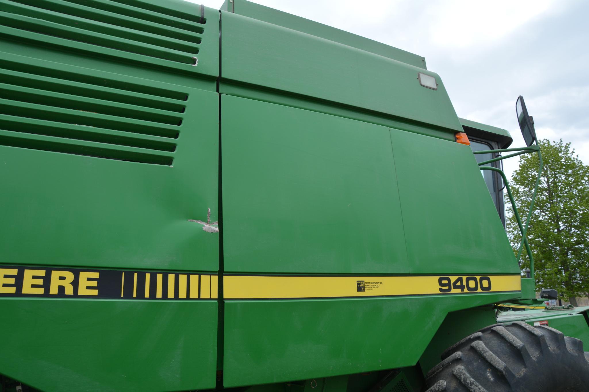 John Deere 9400 2wd combine