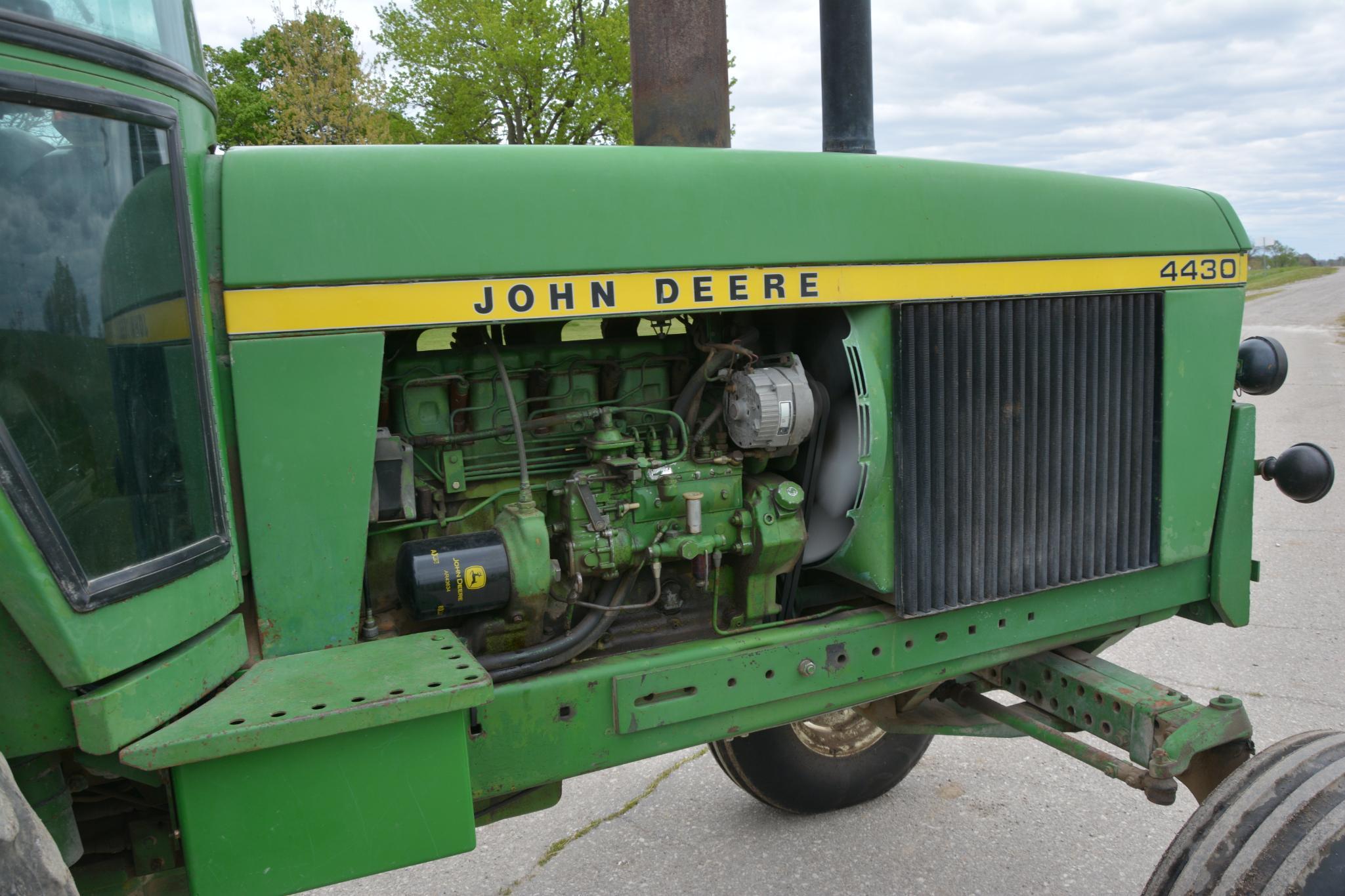 John Deere 4430 2wd tractor