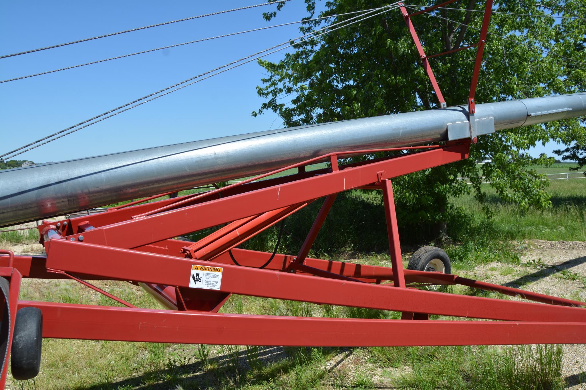 2015 Mayrath 10" x 71' hyd. swing away auger