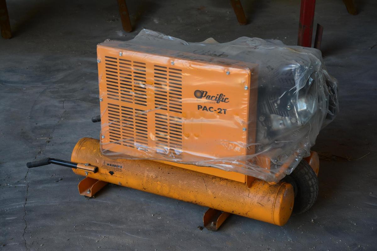 Pacific Eq. Pac-2T gas air compressor