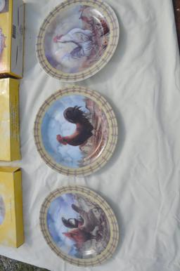 Poultry collector plates