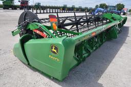 2018 John Deere 640FD 40' flex draper head