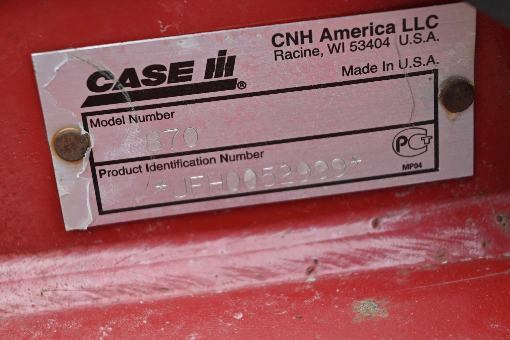 2011 Case-IH 870 11-shank disc-ripper