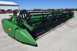 2013 John Deere 640FD 40' flex draper head