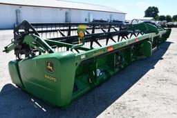 2013 John Deere 640FD 40' flex draper head