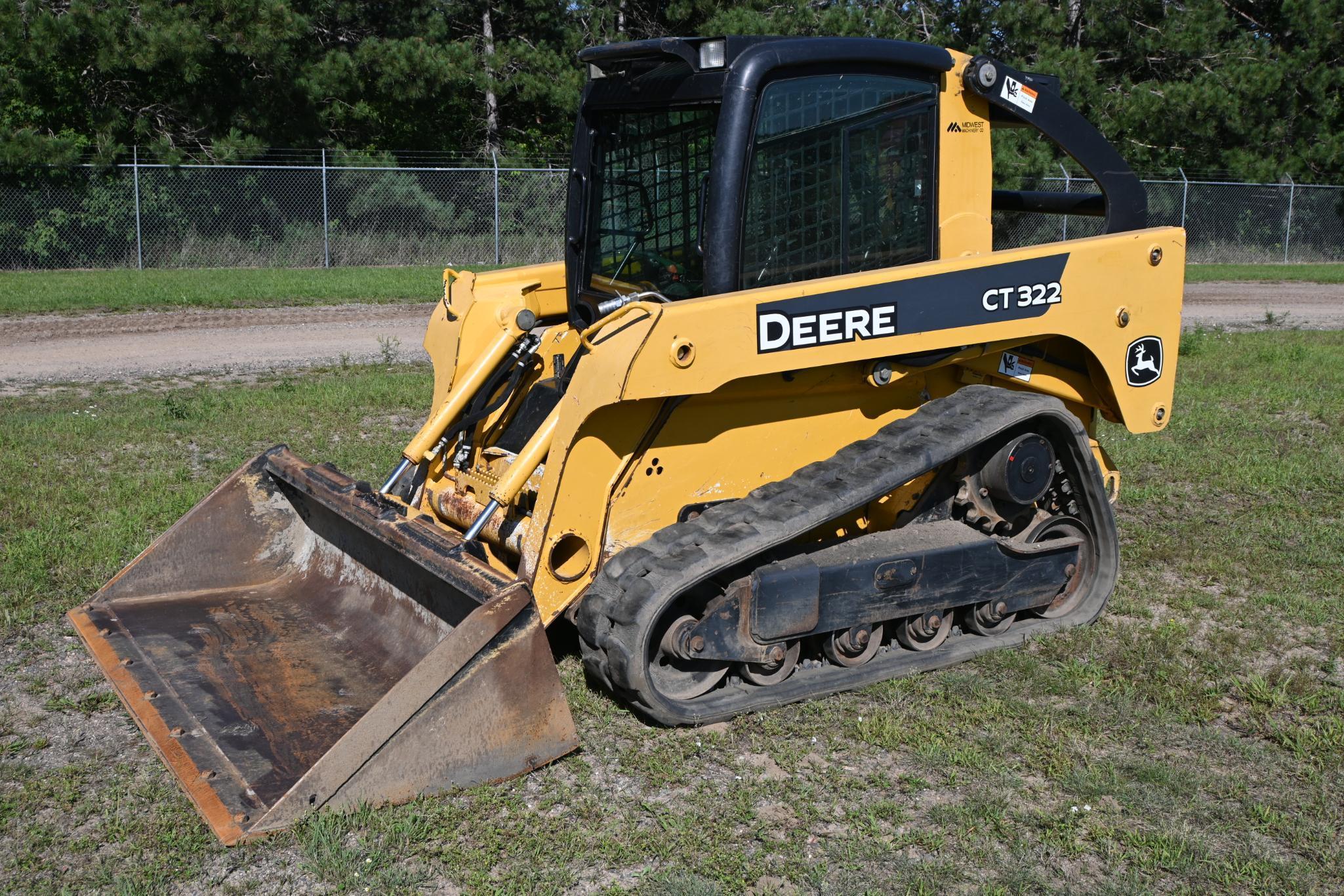 2009 John Deere CT322 compact track loader