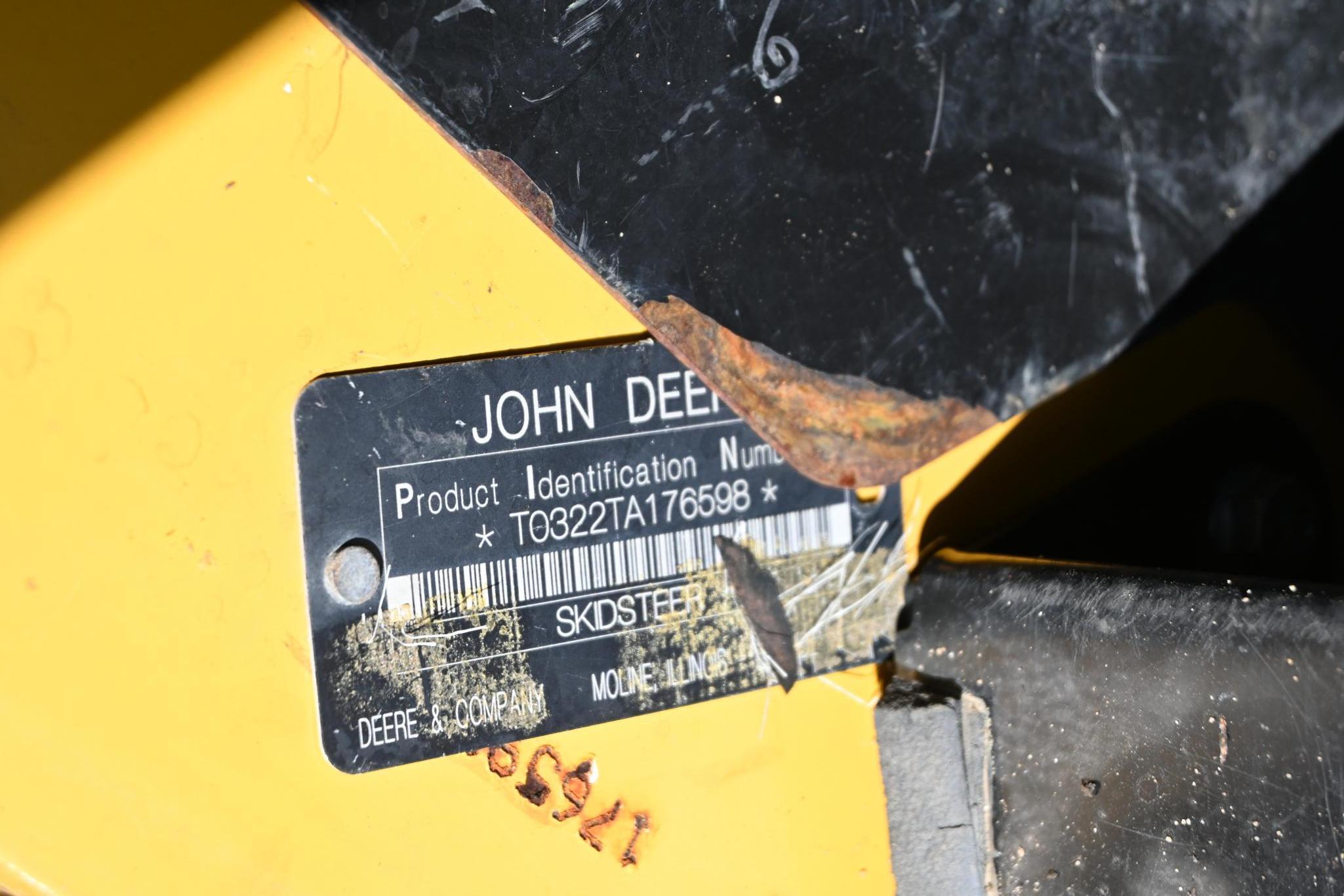 2009 John Deere CT322 compact track loader