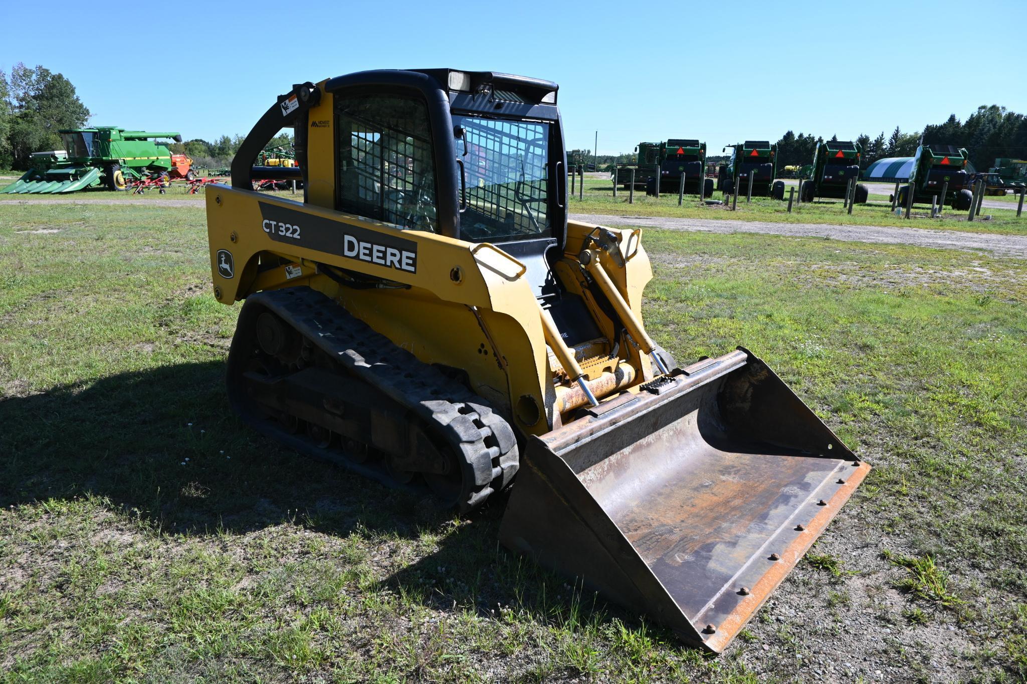 2009 John Deere CT322 compact track loader