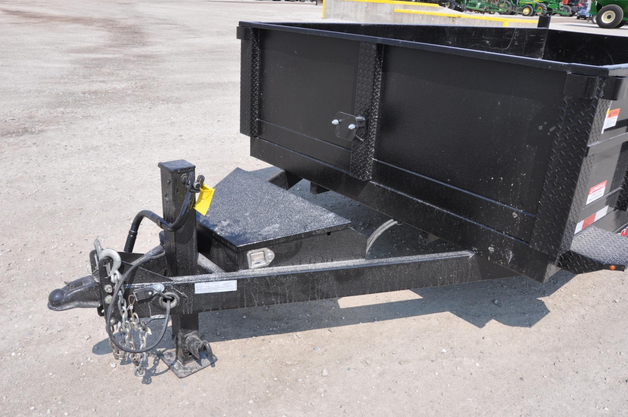 2018 Trailerman 14' dump trailer
