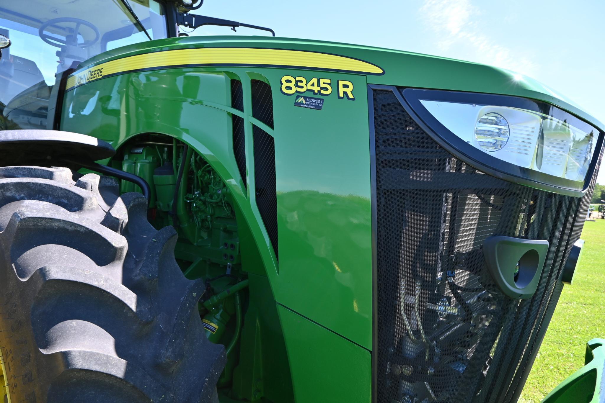 2018 John Deere 8345R MFWD tractor