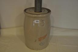 3- gallon Red Wing pottery churn