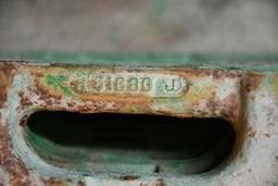 (6) John Deere suitcase weights