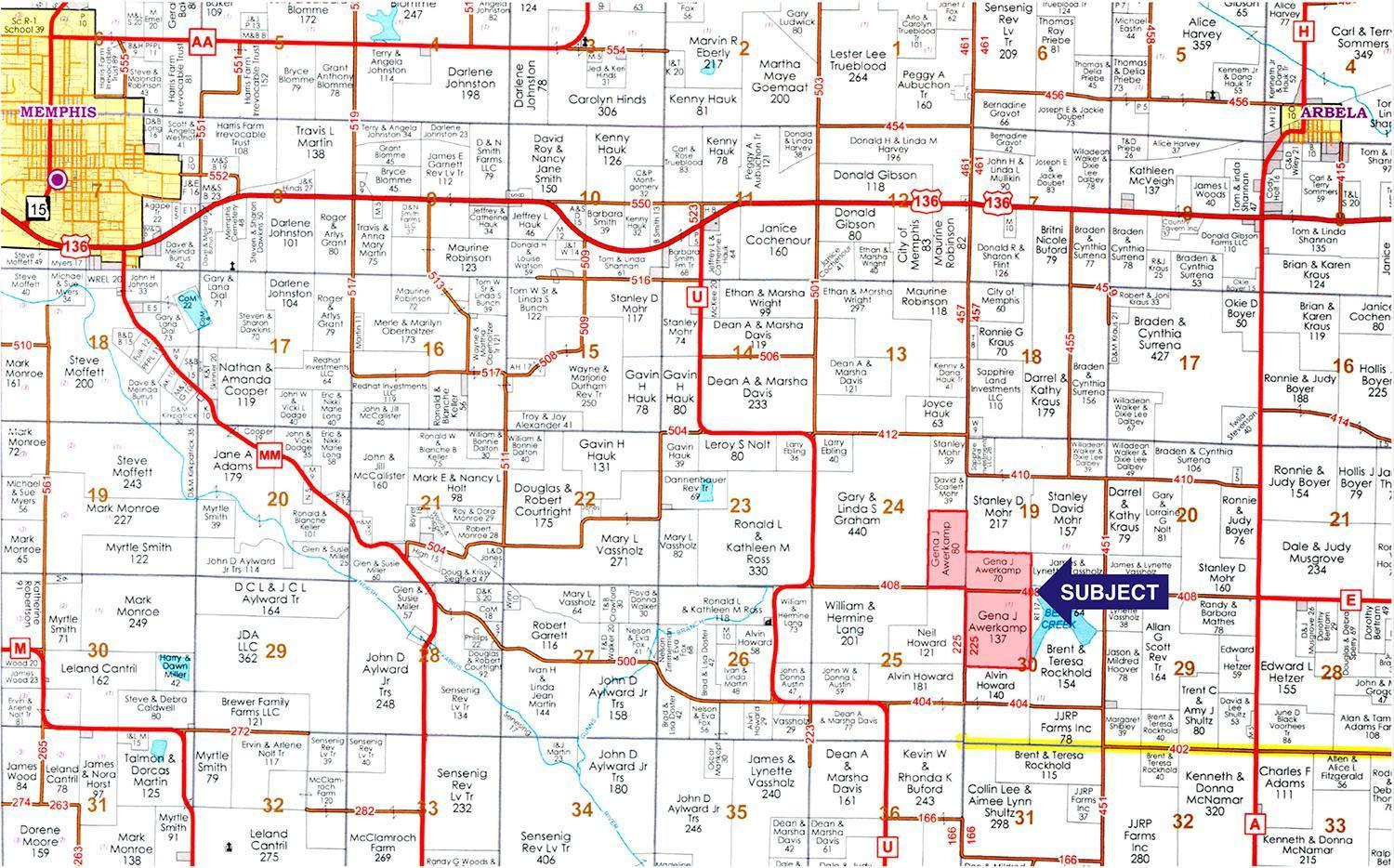 Tract 1 - 80.8 Surveyed Acres