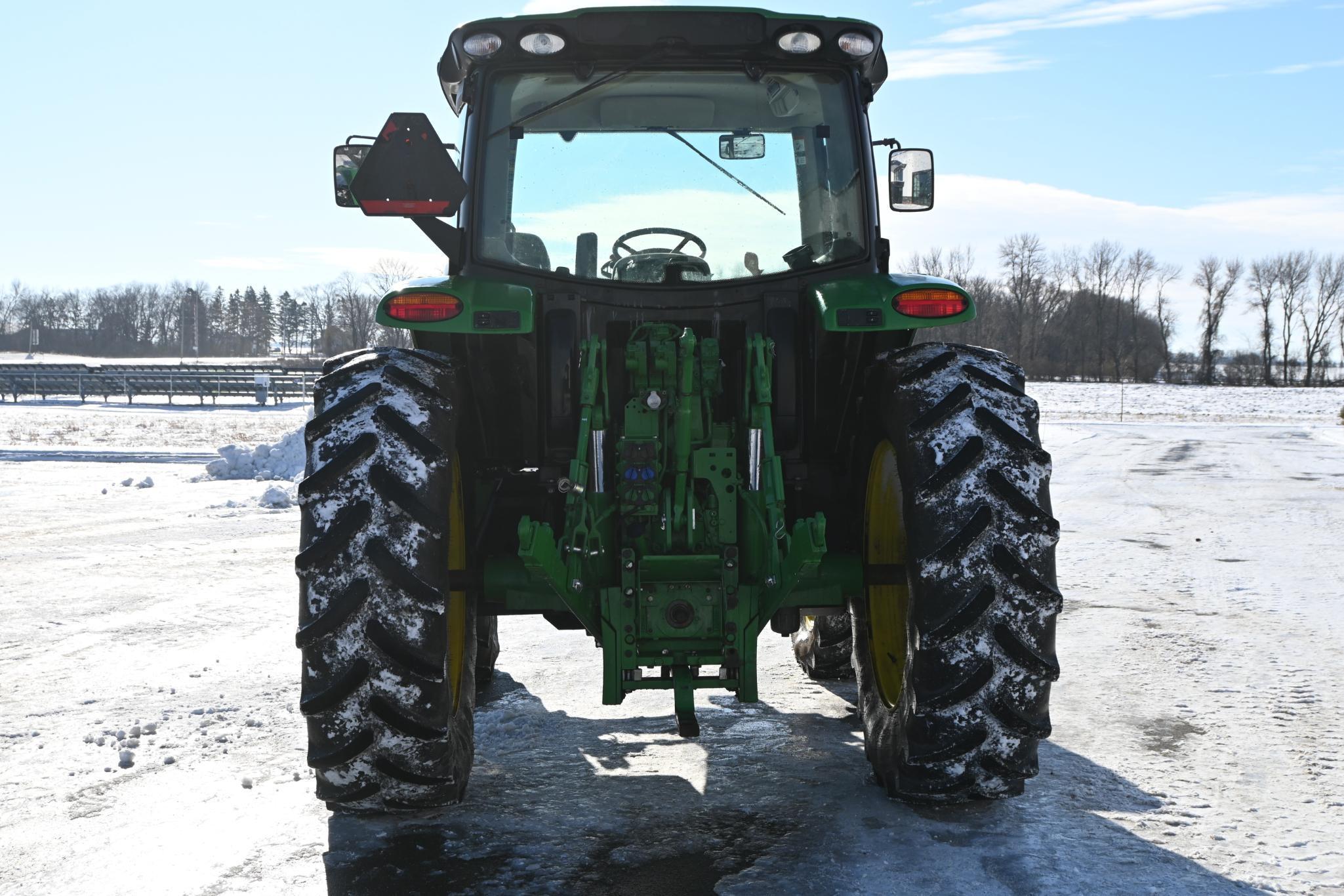 2017 John Deere 6130R MFWD tractor