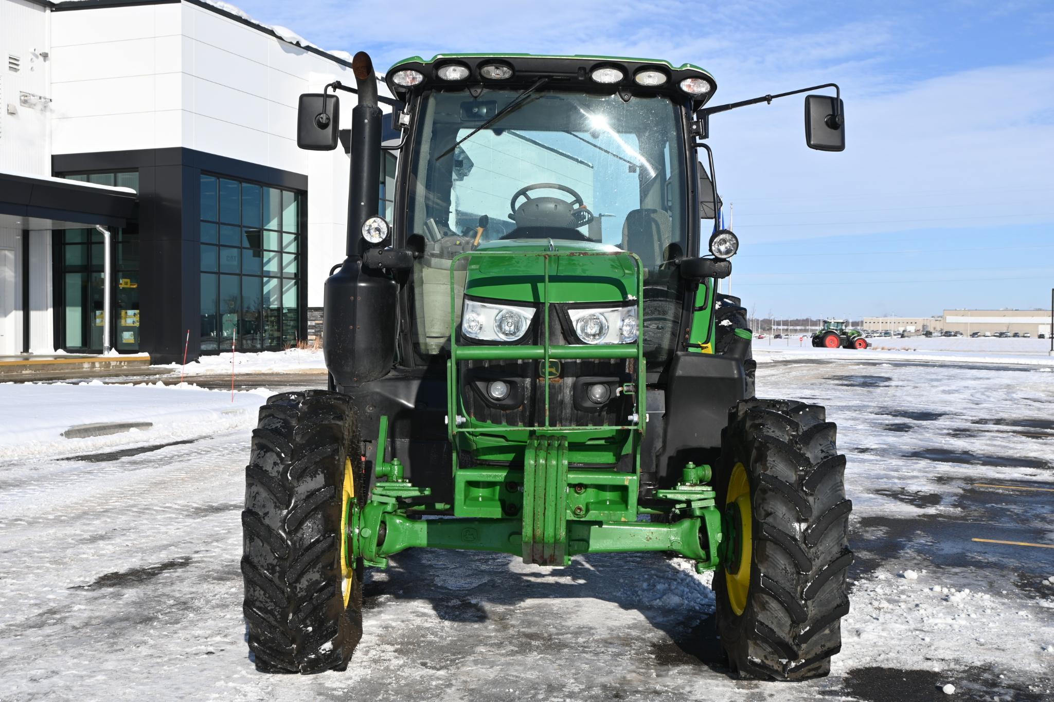 2017 John Deere 6130R MFWD tractor