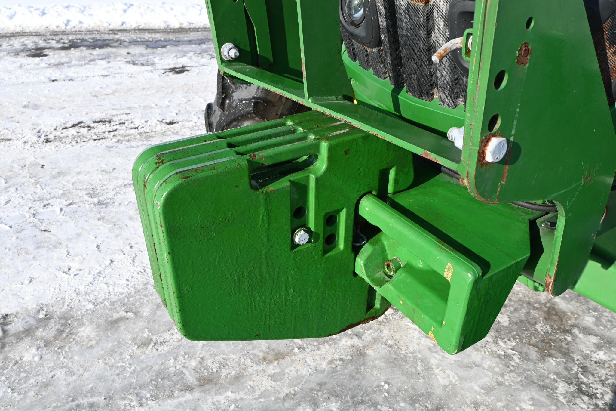 2017 John Deere 6130R MFWD tractor