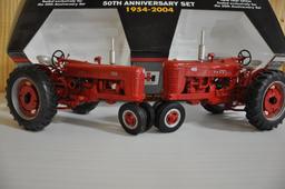 50th anniversary set farmall 300 and 400 tractor diecast 1/16 scale