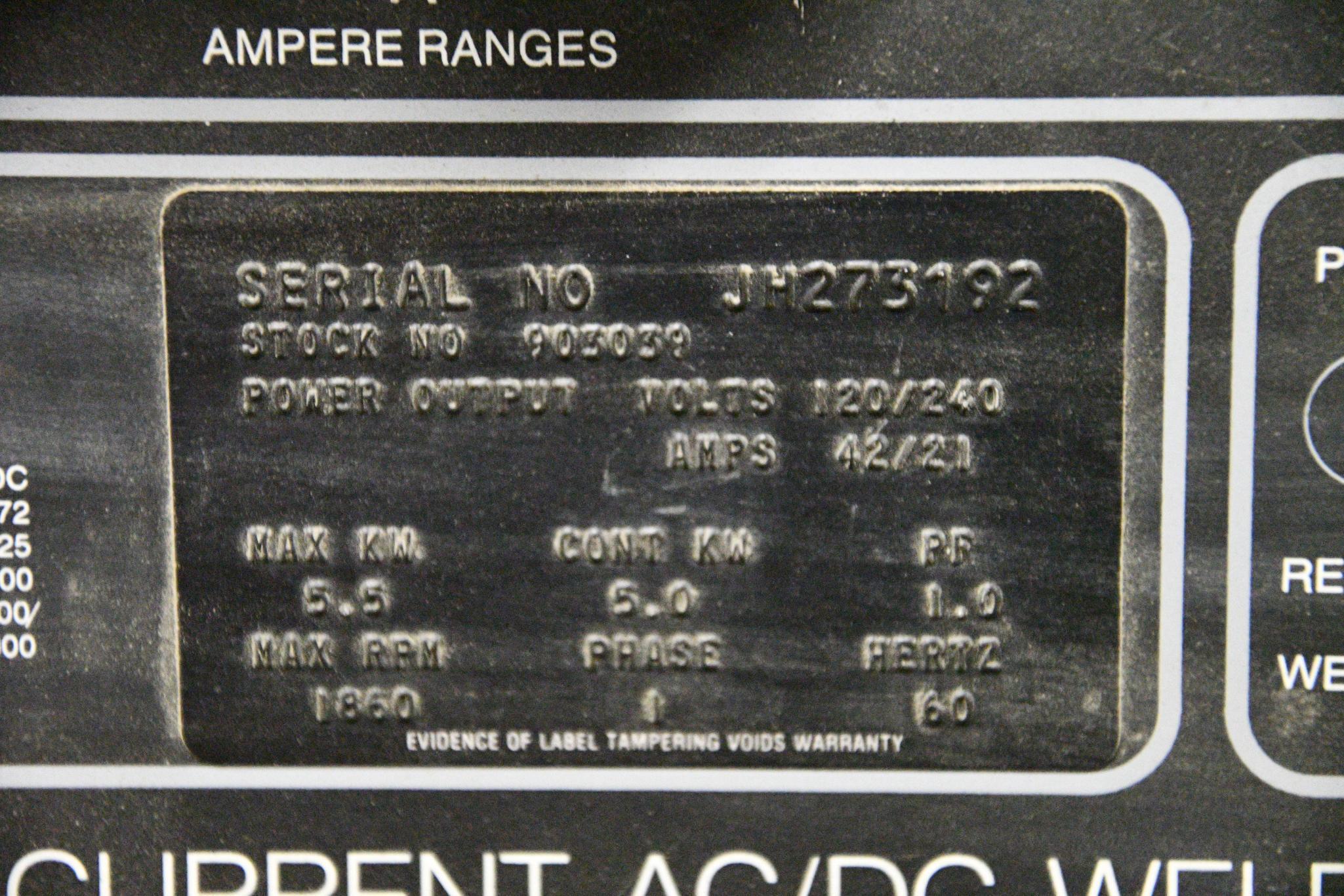 Miller AEAD-200LE welder/generator