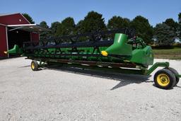 2009 John Deere 630F 30' HydraFlex platform