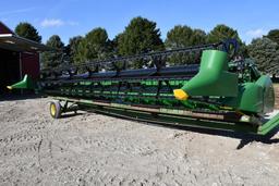 2009 John Deere 630F 30' HydraFlex platform