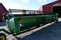 2009 John Deere 630F 30' HydraFlex platform