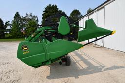 2012 John Deere 625F 25' HydraFlex platform