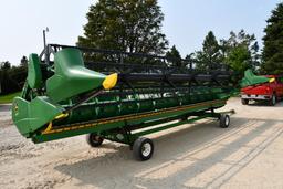 2012 John Deere 625F 25' HydraFlex platform
