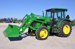 2014 John Deere 5085E MFWD tractor w/loader