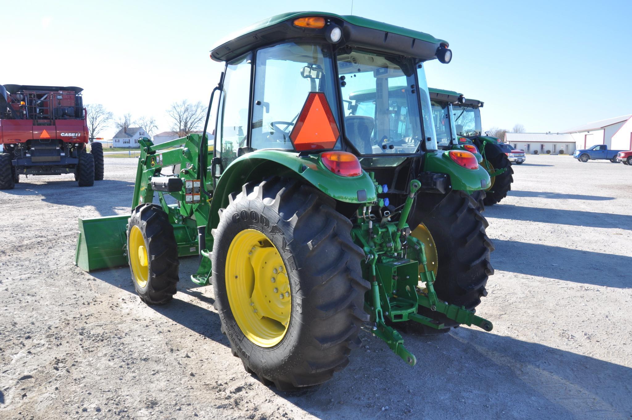 2014 John Deere 5085E MFWD tractor w/loader