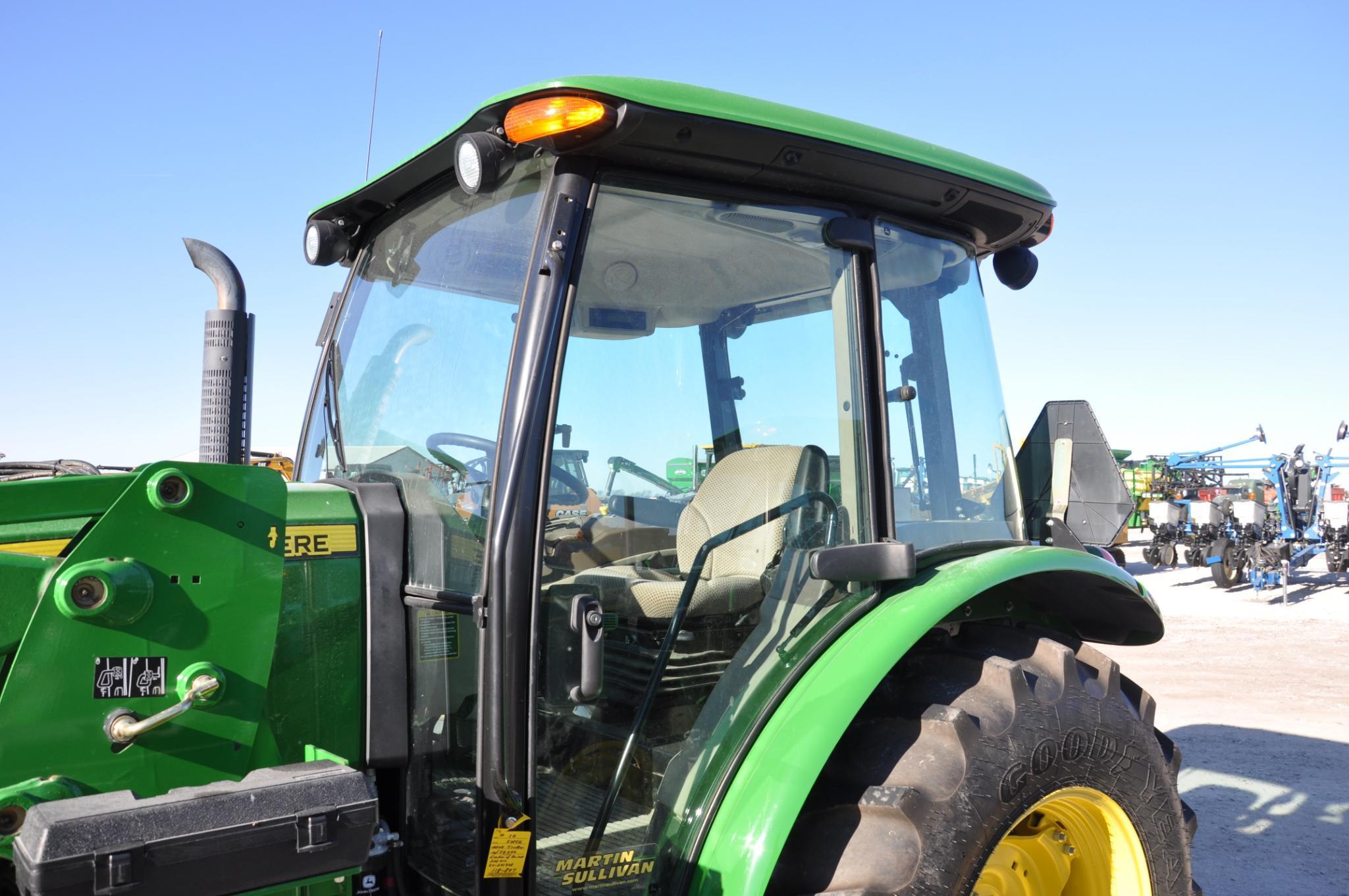 2014 John Deere 5085E MFWD tractor w/loader