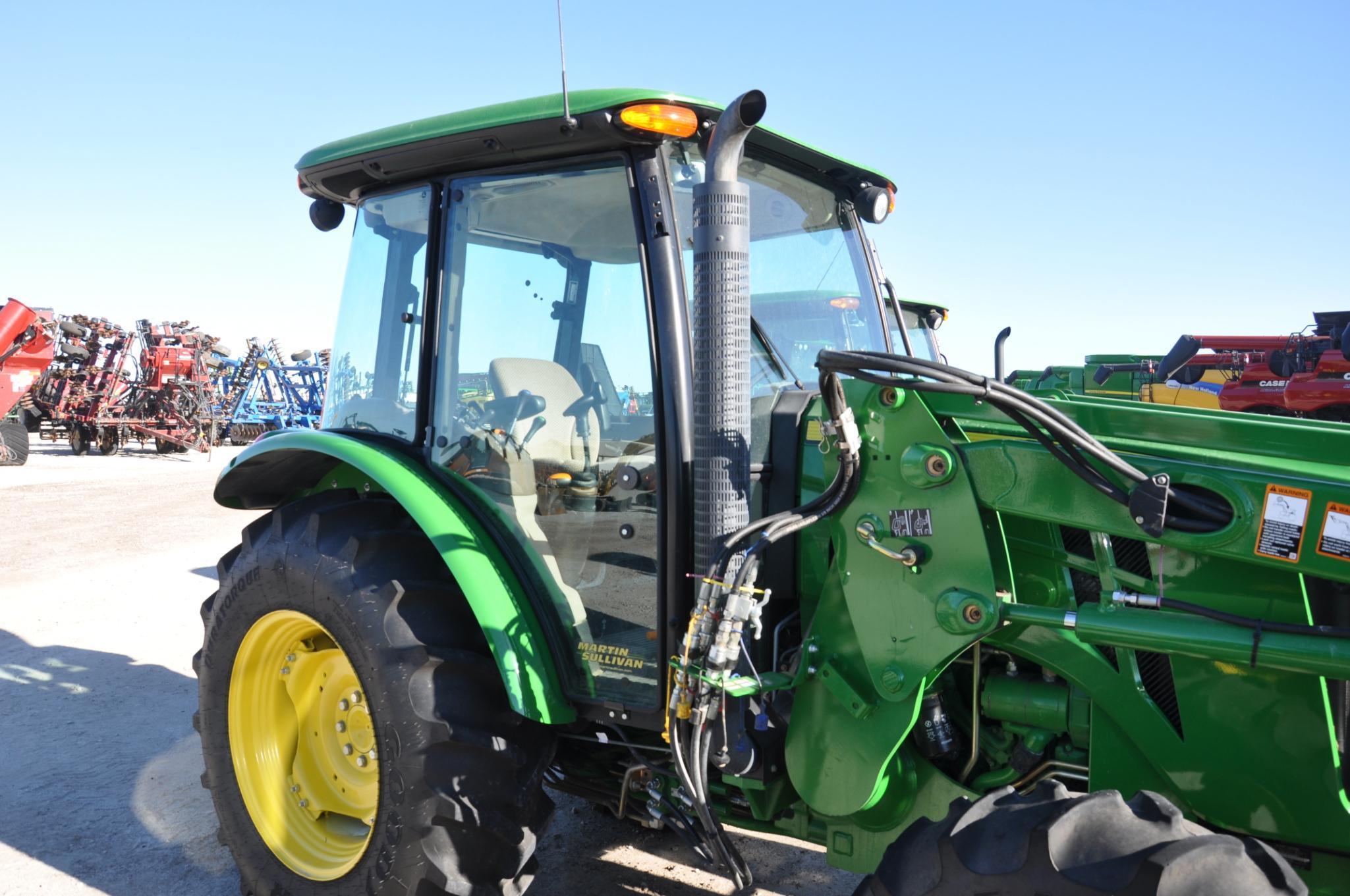 2014 John Deere 5085E MFWD tractor w/loader