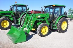 2014 John Deere 5085E MFWD tractor w/loader