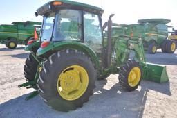 2014 John Deere 5085E MFWD tractor w/loader