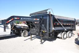 2018 Northstar 16' dump trailer