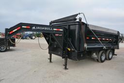 2018 Northstar 16' dump trailer