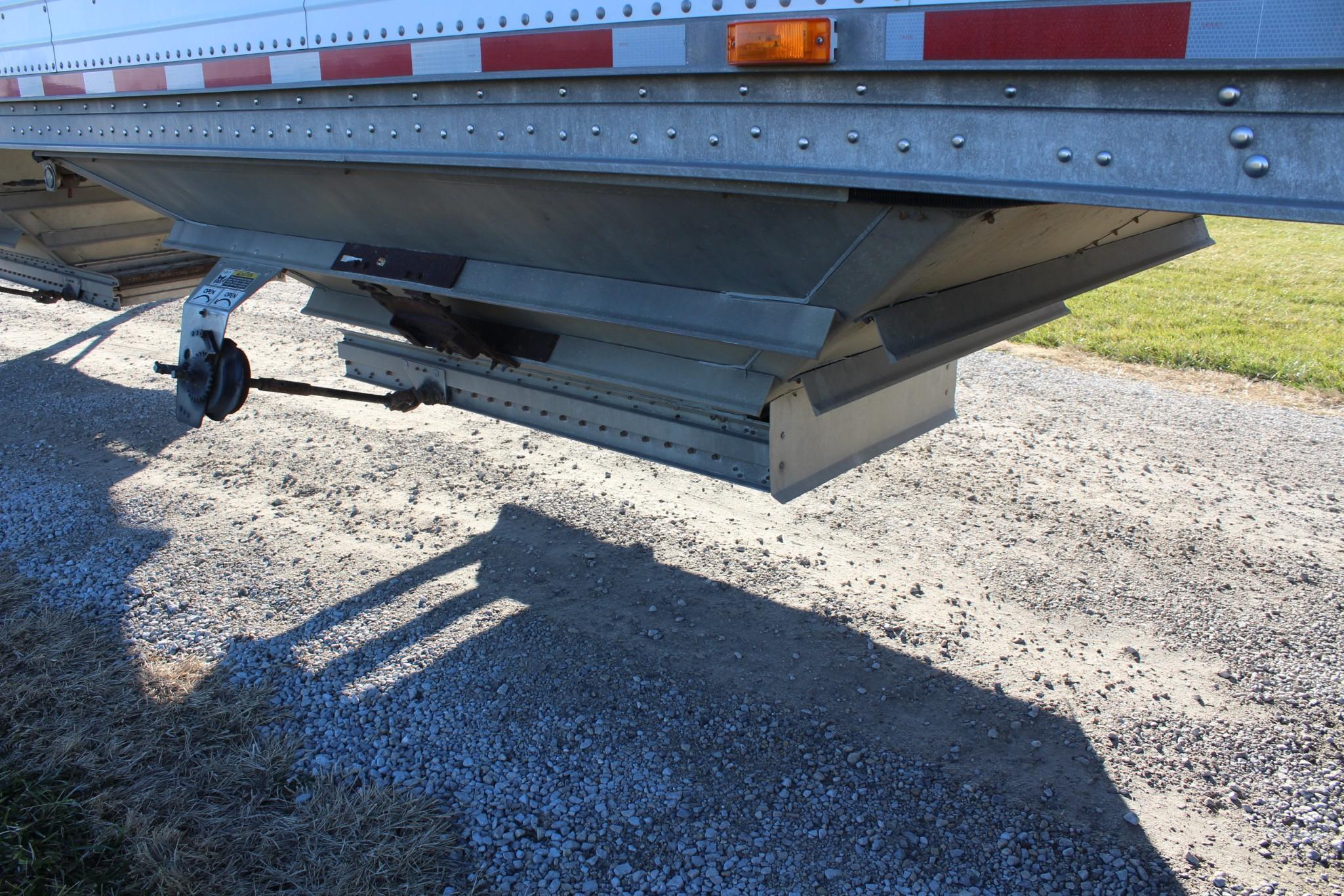 2008 Wilson 42' aluminum hopper bottom trailer