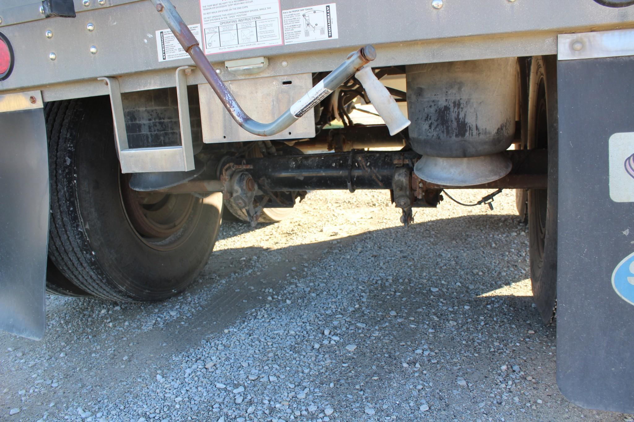 2008 Wilson 42' aluminum hopper bottom trailer