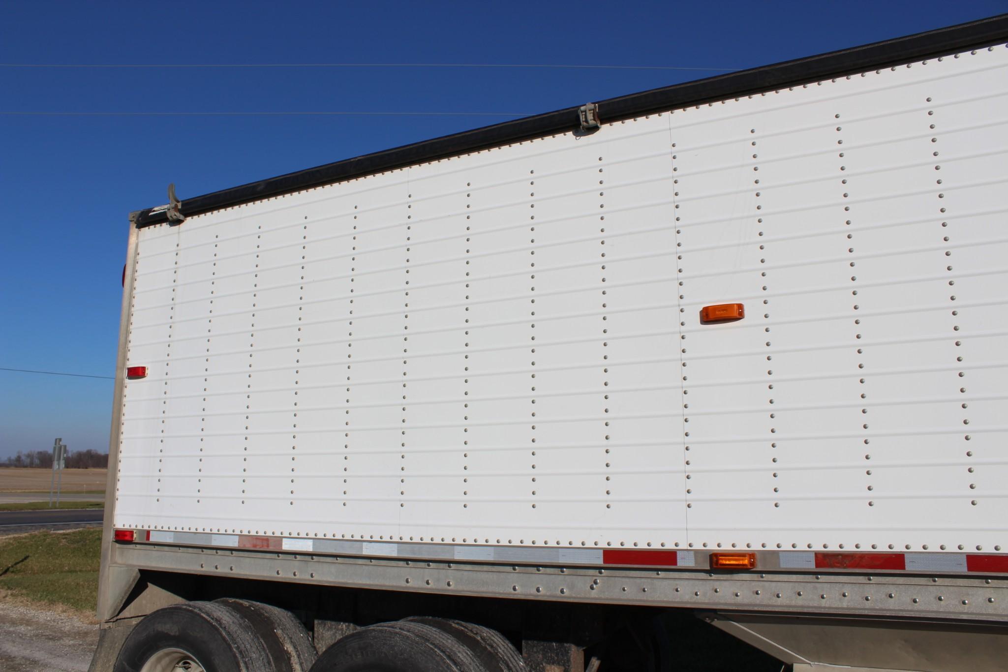 2008 Wilson 42' aluminum hopper bottom trailer